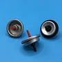 Refillable butane lighter gas valve assembly connector